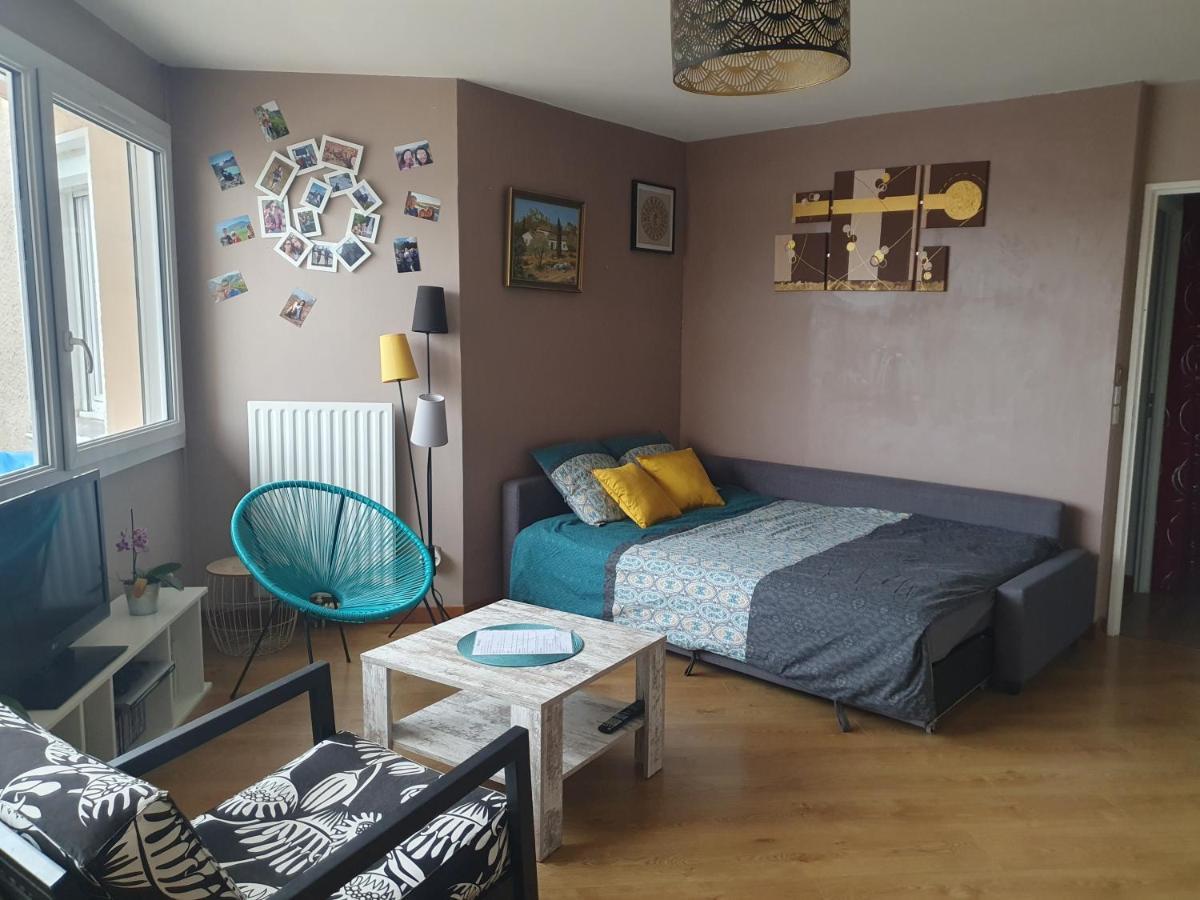 Loft Tres Calme Parking Et Balcon Lägenhet Dijon Exteriör bild